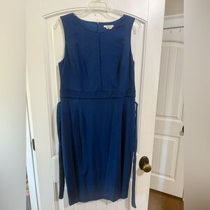 Boden Sleeveless Blue Dress